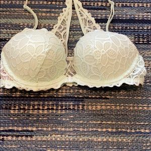 Pink 32C Mint Green bra